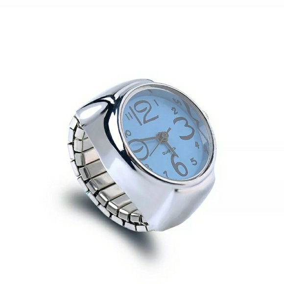 NEW! RING WATCH BLUE - Picture 2 of 4